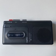 Sanyo TRC-550A Microcasseette Recorder Diktiergerät Vintage Audio Aufnahmegerät