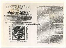 Orig. PRESSE Foto Titelblatt des Westfälischen Vertrag - Berlin 1940