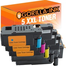5x Toner-Patrone XXL für Dell 1250 C 1350 CNW 1355 CN C1760 NW C1765 NF