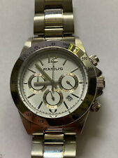 Ratius Chronograph   - Quartz Herren  - ohne Batterie   - Werk  läuft 