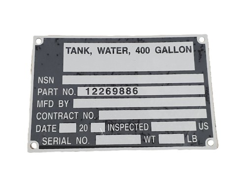 Army m1112 water tank - water,