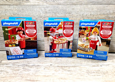 PLAYMOBIL® PizzAut 72158 72155 72156 72157 Sonderfiguren PROMO Werbefigur NEU