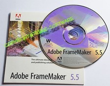 Adobe Framemaker 5.5 deutsch  Windows - incl. MwSt.