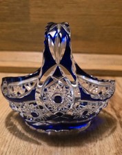 Bleikristall Konfektschale aus