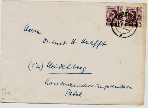 Franzö zone baden 1948 - franzö.,