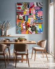 Colorful Abstract Cityscape