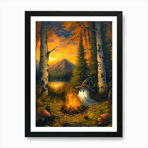 Geist wald kunstdruck - im,