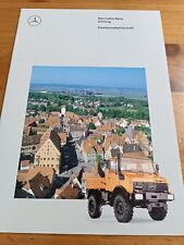 Prospekt Unimog kommunal Traktor Schlepper Brochüre 15