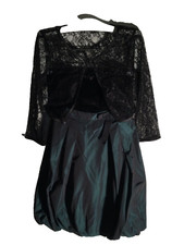 Damen Mode ABEND/KONFIRMATION/ABTANZBALL KLEID MIT BOLERO VON ZERO, Gr.34