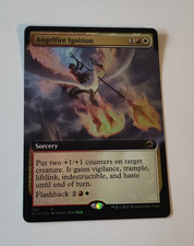 MtG Angelfire Ignition (MID-367) Rare Full Art Foil English MINT