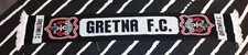Fanschal / Schal FC Gretna Schottland Scotland GFC Schwarz Weiss 