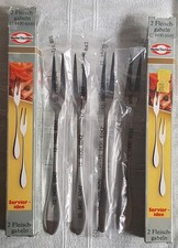 2 x 2 Fleischgabeln "Marke