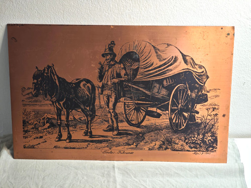 Kupfer wandbild tiroler - wandbild,