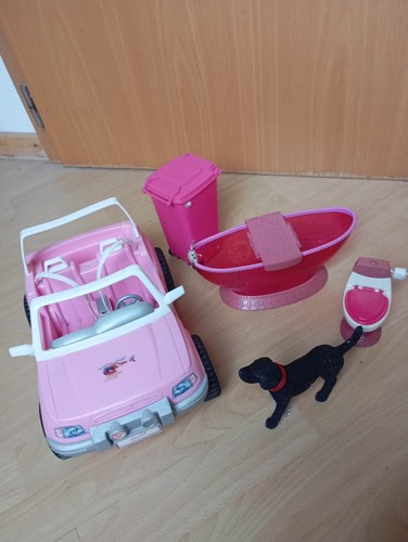 Barbie zubehör jeep - barbie, zubehör: