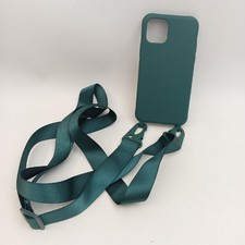 Handyketten Hülle iPhone 11 Pro 5.8 Grün Lanyard Silikon Stoßfest