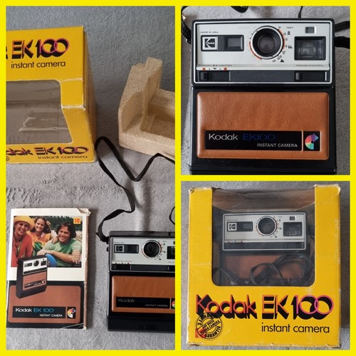 Kodak 100 instant camera - kodak,