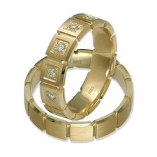 2 Gold Eheringe Trauringe