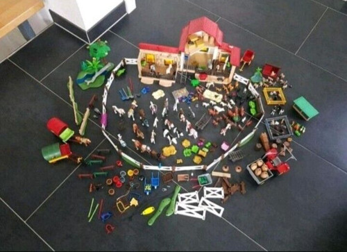 Playmobil ponyhof mit viel - playmobil,