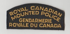 RCMP  -- Kanada  --  Stoffabzeichen