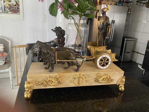Große empire streitwagen - große, uhr