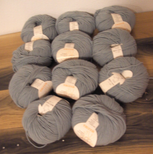 Blau grün merino - 11, x