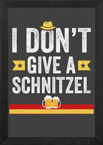 Don give a schnitzel - give,