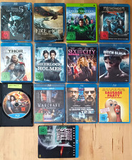 13x Blu-Ray Sammlung - Discs Neuwertig - Hüllen beschädigt - Konvolut (DVD)