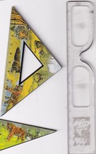 Bürobedarf - Lineale und Dreiecke (118-9/25)