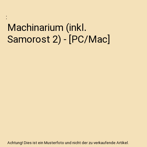 Machinarium - (inkl., samorost