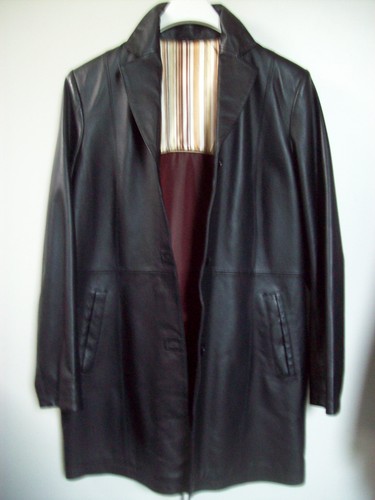 Leder kurzmantel jacke lang - kurzmantel,,