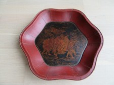 Teller handbemalt antik