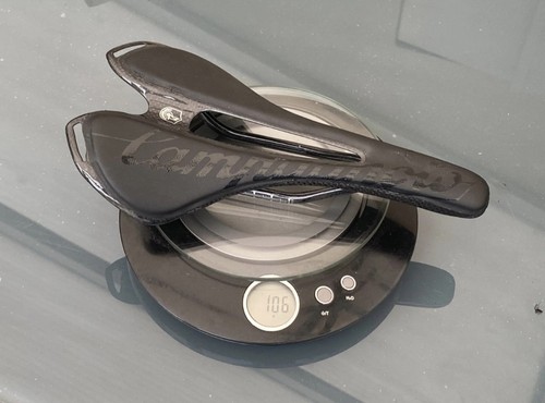 Campagnolo carbon leder sattel - carbon,
