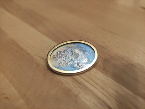 Uhlig vintage ovalbronche - uhlig,