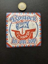 Hansa Rostock Aufkleber Suptras Rostock Sticker FCH Ultras Sammlungsauflösung