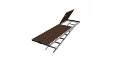 Alu-Holz Durchstiegsboden m.L