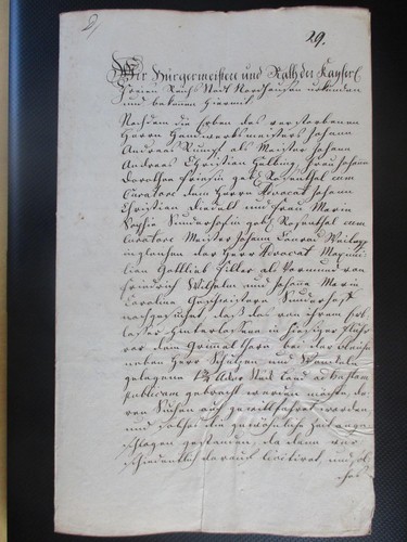 Alte handschrift - (z368),