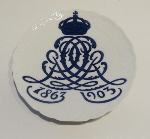 Royal copenhagen gedenkteller - royal,