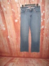 Street One Jeans Salma Super Long blau mit rosa Strass Grösse 29