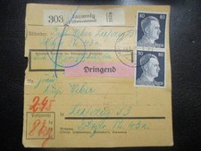 #2802 Paketkarte aus JAUERNIG