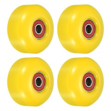 4 Stück 52mm Longboard Rollen