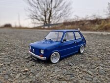 1:18 Polski Fiat 126P Tiefer Tuning mit 13 Zoll Telefon Echt Alu Felgen