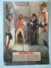 Jethro Tull - 70ziger Jahre Poster aus Zeitschrift POP - war nie an der Wand