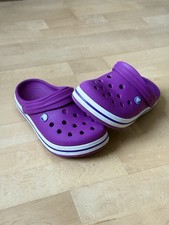 Crocs Jugend-Clogs Gr. J3 Lila