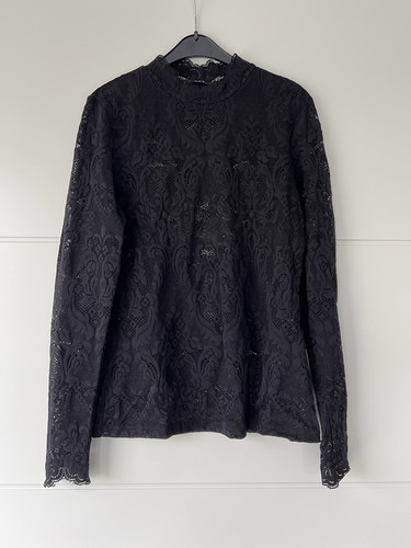 Spitzenshirt von set schwarz - set,