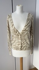 H&M Zebra Animal Cardigan