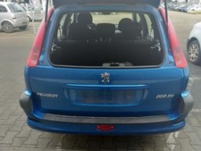 Peugeot 206SW original Heckklappe ohne Heckscheibe KMF Blau Recife Kombi  Bj.200