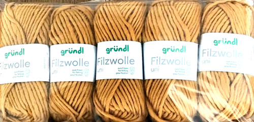 Filzwolle uni - (kg/48€),