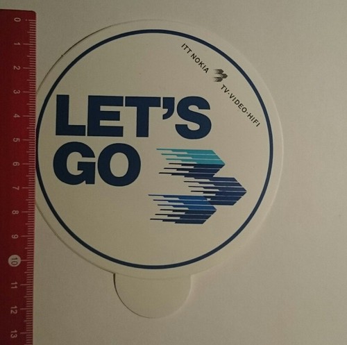 Aufkleber sticker itt nokia - itt,