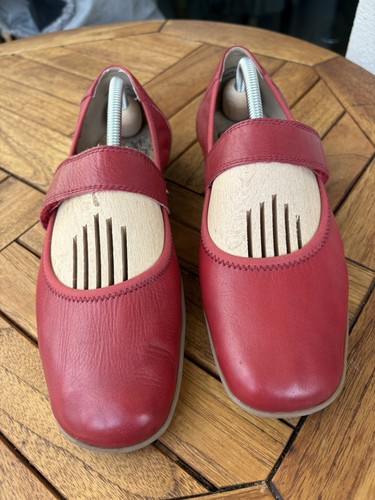 Leder ballerina caprice - ballerina,