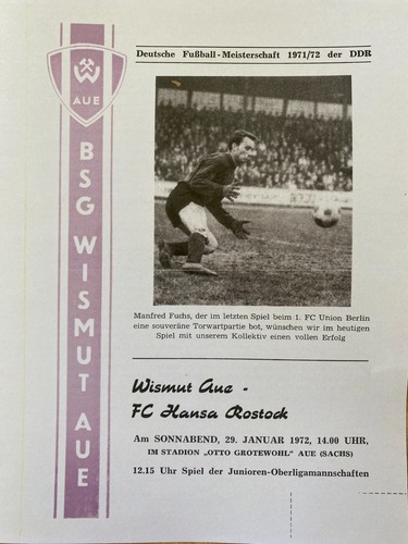 Ddr oberliga bsg wismut aue - bsg,